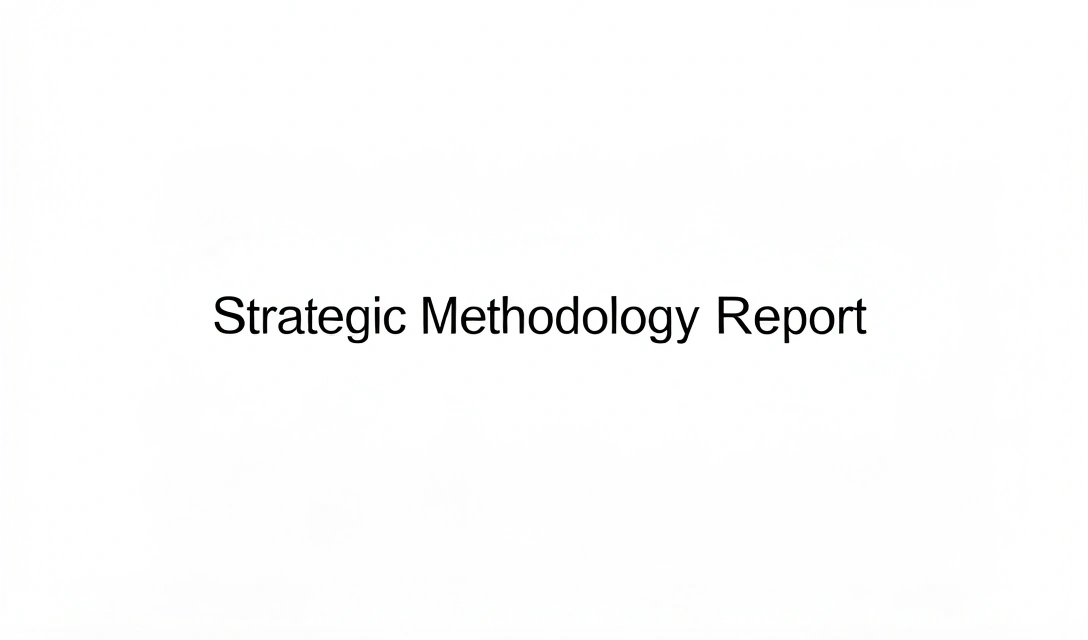 Strategic Methodology Report